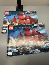 LEGO. PotC. Queen Anne's Revenge (4195). INSTRUCTION MANUAL ONLY. Used.