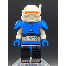 LEGO Space Ice Planet 2002 Series 26 Minifigure Blue Armor White Helmet col444