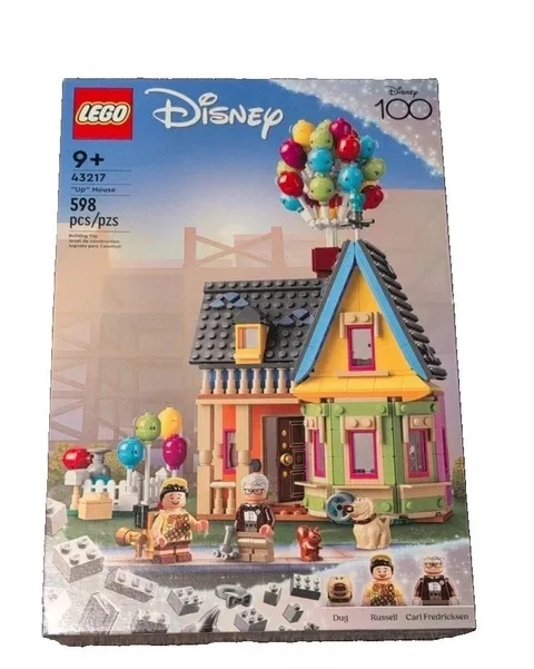 LEGO Disney Pixar Up House 43217 Factory Sealed 598 Pieces Carl Russell Dug