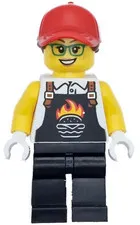 LEGO: Burger Truck Vendor (twn495)