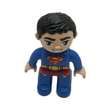 Lego DC Comics Superman Duplo Toy Figure w/ Red Cape