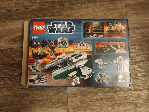 LEGO STAR WARS 9494 Anakin’s Jedi Interceptor 99.99% Complete 