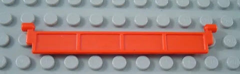LEGO Red Rolling Garage Door Section
