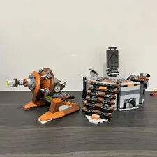LEGO Star Wars Lot: Geonosian Cannon (9491) & Carbon-Freezing Chamber (75137)