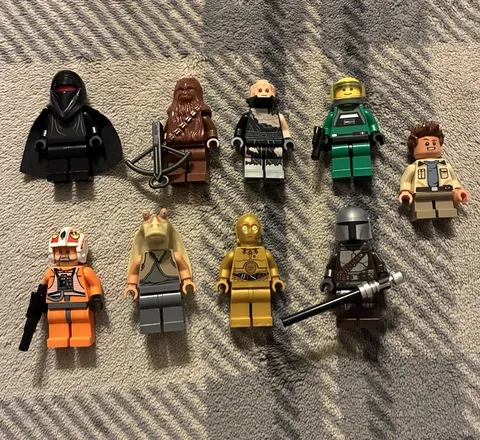 Lego Star Wars 7251 Anakin Skywalker, chancellor Palpatine and extra Minifigures