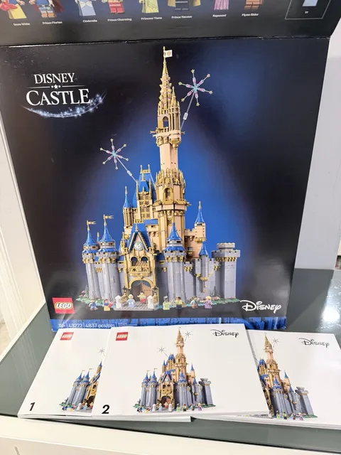 ( Box And Manuals Only ) LEGO Disney Castle Set 43222