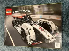 LEGO Technic 42137 Formula E Porsche 99X Electric Car Instruction Manual Only