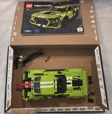 Genuine LEGO TECHNIC: Ford Mustang Shelby GT500 42138, partially assembled
