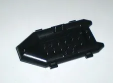 Used LEGO Black Boat Rubber Raft, Small -Inflatable Dinghy 12x6 30086c01