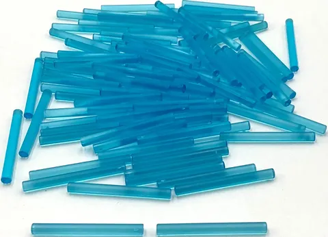 Lego New 100 Frosted Trans-Light Blue Bars 4L Lightsaber Blade / Wand Parts