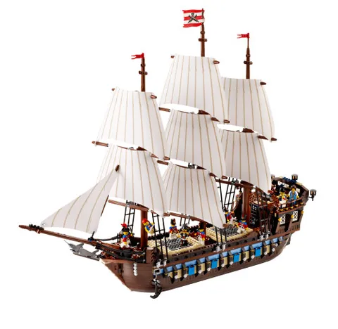 Lego Custom Imperial Flagship (10210) - 1664pcs W/9 Figures (Description Below!)