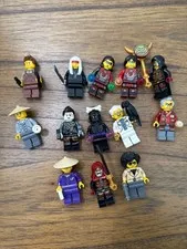LEGO NINJAGO 71861 The Old Town 15th Anniversary Minifigure Lot