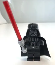 LEGO StarWars Darth Vader SW0277 White Pupils Minifigure 7965 Lightsaber Retired