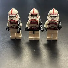 LEGO Star Wars Shock Troopers Coruscant Guards, lot of 3 