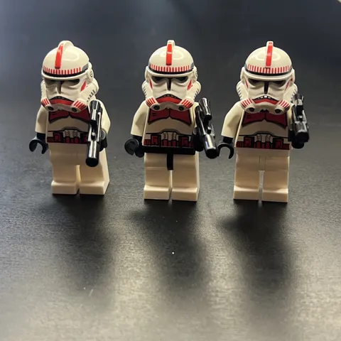 LEGO Star Wars Shock Troopers Coruscant Guards, lot of 3 