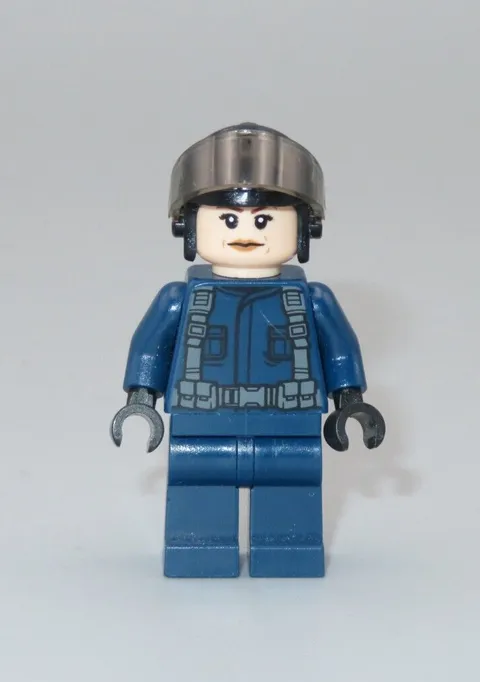 LEGO Jurassic World Female ACU Pilot minifigure 10756