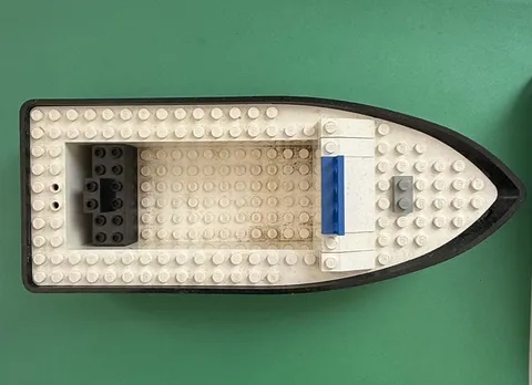 1987 Lego Police Boat Hull Piece