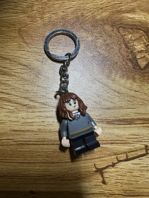 Lego Hermione Granger Harry Potter Minifigure Keychain Lego Minifigure