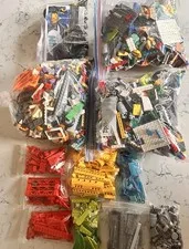 LEGOS Bulk Lot 10 Lbs Misc Bricks Plates Parts People Random Pieces Misc