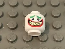 LEGO The Joker Minifig Head, The LEGO Batman Movie, Sets 70906 And 70908
