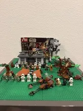 LEGO Star Wars The Battle of Endor 8038 Ewok Attack 7956 Used Read Desc