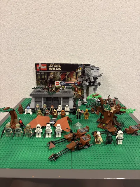 LEGO Star Wars The Battle of Endor 8038 Ewok Attack 7956 Used Read Desc