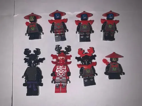 LEGO Ninjago General Kozu and Stone Army Minifigs Lot of 8