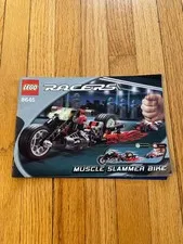 Lego Racers Muscle Slammer Bike (8645) Instruction Booklet Only