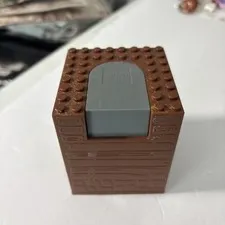 Lego #4756 ~ Container 8 x 8 x 8 w/Dark Bluish Gray Switching Mechanism