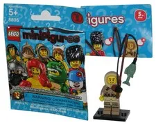 LEGO Series 5 Ice Fisherman (2011) MiniFigure Toy Figure
