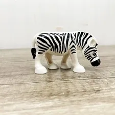 LEGO DUPLO STRIPED ZEBRA MANE BLACK ENDS Animal Safari Zoo Circus