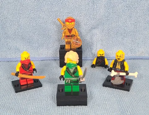 LEGO NINJAGO Legacy Golden Kai 10th Anniversary Lloyd Eyezor Minifigure Lot