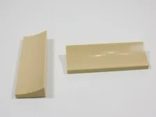 LEGO Lot of 2 Tan 2x6 Curved Inverted Slope Part 6086 S6