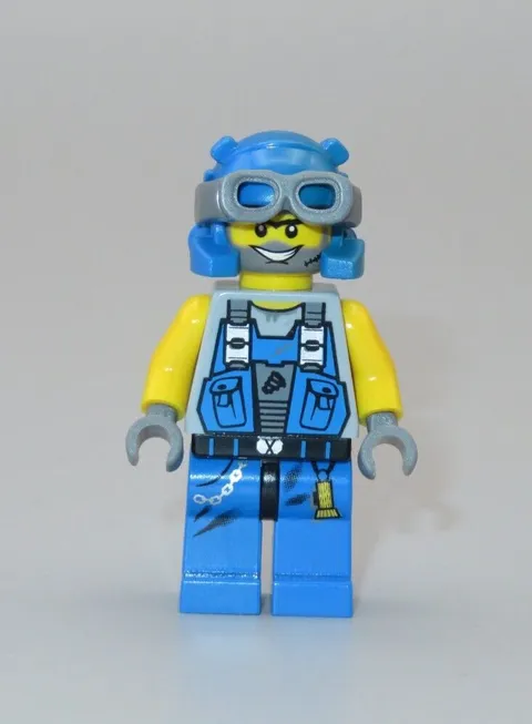 LEGO Power Miners Duke beard minifigure 8708 8960 8964