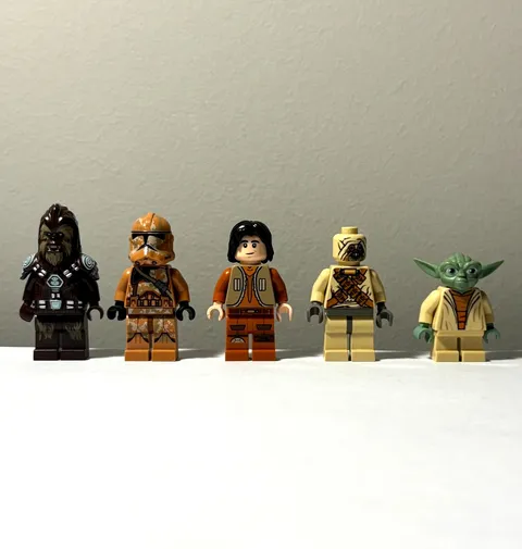 LEGO Star Wars Minifigure Lot  OF 5! Ezra Bridger sw0574, Tarfful sw0530, *RARE*
