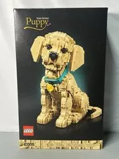 LEGO Icons Golden Retriever Puppy Building Set 11384 NEW