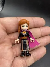 LEGO Anna Minifigure Black Dress Mini Doll Frozen Disney Princess