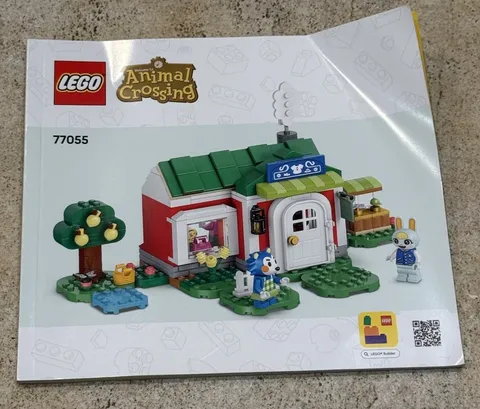 LEGO Animal Crossing Able Sisters Clothing Shop (set 77055) Instruction Manual