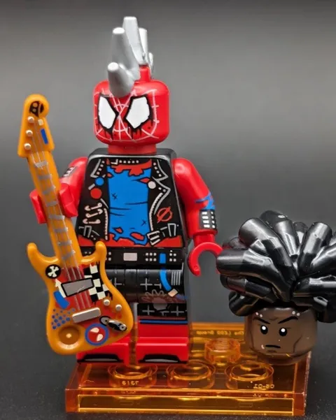 LEGO Spider-Man: Across The Spider-Verse 71050 Spider-Punk CMF New Ready To Ship