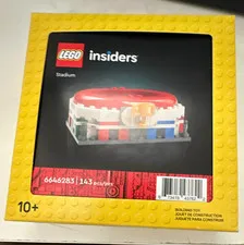 LEGO Insiders Stadium Set 6646283 143pcs Complete Set 10+ Box