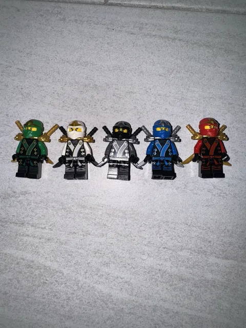 LEGO Ninjago Final Battle Kimono Minifigure Lot Kai Cole Jay Lloyd Zane