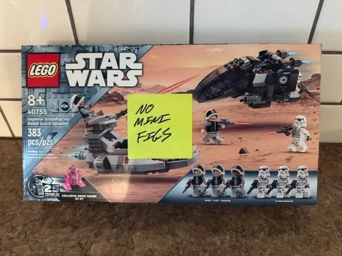 LEGO STAR WARS 40755 IMPERIAL DROPSHIP vs. REBEL SCOUT SPEEDER