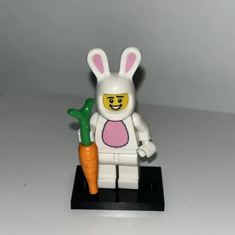 Lego Bunny Suit With Carrot Collectible Minifigure Series 7