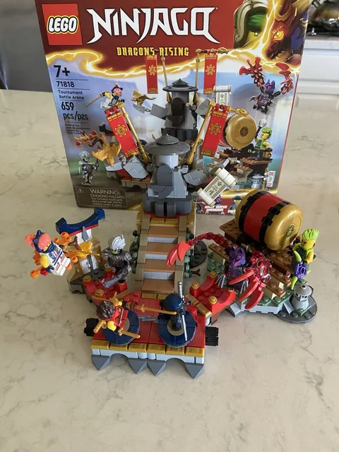 Lego NINJAGO Set 71818 Great Condition With All Minifigures No Manual