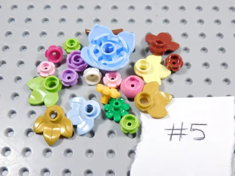 LEGO Lot of 20 Plant Flowers Leaves Minifig Lot #5 BJ
