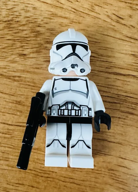 Lego Clone Trooper Minifigure Phase 2 Star Wars Episode 3 75028 sw0541