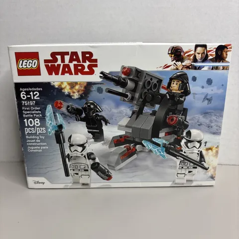 LEGO 75197 First Order Specialists Battle Pack New Sealed Some Box Wear A