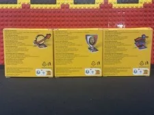 LEGO Insiders Retro Magnet Set of 3 Duck Castle Space 5008907 5008908 5008909