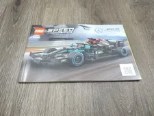 Lego Speed Champions AMG Petronas Formula One Team 76909 Instruction Manual Only