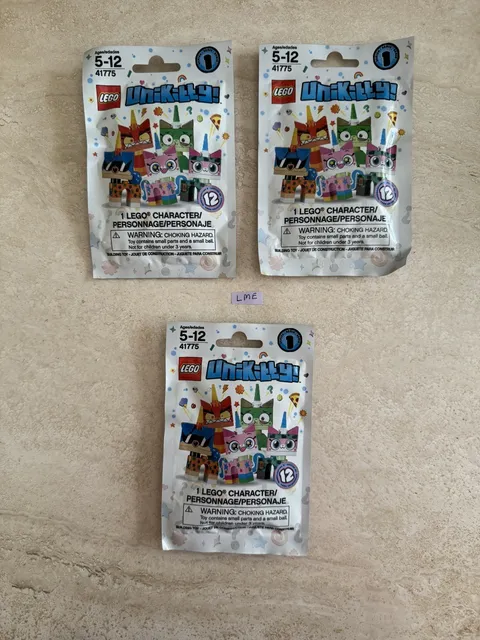 LEGO Unikitty! 41775 Series 1 (Lot Of 3) New